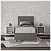 Letto Contenitore Imbottito 80x190 Similpelle Cappuccino Adele - Foto miniatura 2