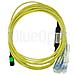 3HE13897AA-5-BO cavo InfiniBand e in fibra ottica 5 m MPO 4x LC LC /APC Giallo - Foto miniatura 6
