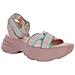 Juicy Couture Sandali Donna Benedette In Nappa Pu Rosa 40 - Foto miniatura 2