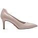 Nude Patent Elegant Closed Pumps High Scarpe Con Tacco Sintetico E Tessile Scarpe Donna Beige Eu 40, 1-22481-42 253 - Foto miniatura 2