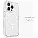 Transparent Case custodia per cellulare 17,5 cm (6.9") Cover Trasparente, Bianco - Foto miniatura 2