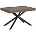 Tavolo allungabile 80x120/204 cm Plaker noce gambe antracite - Foto miniatura 1