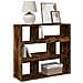 Libreria Rovere Fumo 100x33x94,5 Cm In Truciolato - Foto miniatura 3