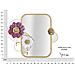 Specchio Con Cornice Fiori 57 - Multicolore - Metallo - 75x9,5x64,1 Cm - Foto miniatura 6