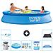 Piscina Fuori Terra - In Giro - 305x61 Cm - Blu - Include Accessori Coordinati A883 - Foto miniatura 1
