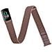 Cinturino In Nylon Compatibile Con Fitbit Charge5/6, Fascia Da Braccio Con Chiusura In Velcro, Resistente All'acqua E Traspirante, Colore Marrone Pink - Foto miniatura 1