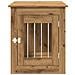 Gabbia Cani Arredamento Rovere Artigianale Legno Multistrato - Foto miniatura 4