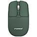 Mouse Wireless 2.4g + Bluetooth Dual Mode, Click Silenzioso, Rotella Di Scorrimento In Metallo Green - Foto miniatura 1