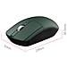 Mouse Wireless 2.4g + Bluetooth Dual Mode, Click Silenzioso, Rotella Di Scorrimento In Metallo Green - Foto miniatura 3