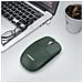 Mouse Wireless 2.4g + Bluetooth Dual Mode, Click Silenzioso, Rotella Di Scorrimento In Metallo Green - Foto miniatura 4