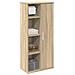 Mobile da Bagno con Portarotolo Rovere Sonoma 39x22x90 cm - Foto miniatura 2