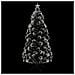 Albero Di Natale Preilluminato Con Supporto E Led 150 Cm Fibra Ottica - Foto miniatura 4