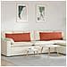 Cuscini da Divano 2 pcs Rosso Arancio 120 x 40 cm - Foto miniatura 2