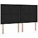 Letto con Contenitore Nero 160 x 200 cm Pelle Sintetica - Foto miniatura 9