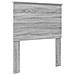 Testiera con testiera Grigio Sonoma 80 cm Legno multistrato - Foto miniatura 1