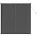 Tenda Veneziana Regolabile Grigio Argento 150 x 160 cm PVC - Foto miniatura 1