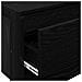 Tavolino Rovere Nero 100 x 36 x 75 cm Legno multistrato - Foto miniatura 9