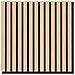 Set 2 Pannelli Acustici 52x52 Cm Effetto Rovere Naturale - Foto miniatura 1