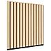 Set 2 Pannelli Acustici 52x52 Cm Effetto Rovere Naturale - Foto miniatura 2