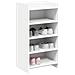 Mobile per scarpe Bianco 48 x 36 x 92 cm Legno ingegnerizzato - Foto miniatura 2