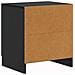 Armadio da Notte 2 pcs Nero 43 x 34,5 x 47 cm - Foto miniatura 7