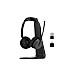IMPACT 1000 MS UC ANC WL USB-C+A Stand Auricolare Wireless A Padiglione Ufficio USB tipo-C Bluetooth Base di ricarica Nero - Foto miniatura 14