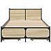 Struttura letto con testata con ruota Rovere Sonoma 80 x 200 cm - Foto miniatura 2