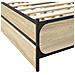 Struttura letto con testata con ruota Rovere Sonoma 80 x 200 cm - Foto miniatura 6