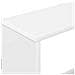 Scaffale da parete Bianco 122 x 18 x 60 cm Legno ingegnerizzato - Foto miniatura 7