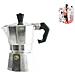 Caffettiera Express Alluminio Caldo Caffè Tazzine 3 Tavola - Foto miniatura 1