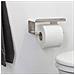 Porta Carta Igienica Con Mensola Colar Argentato 1314230946 - Foto miniatura 4