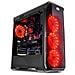 Case Gaming 988B Middle Tower ATX / Micro ATX / Mini-ITX 2 Porte USB 3.0 Colore Nero (Finestrato)  - Foto miniatura 1