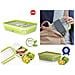 518100 Recipiente Per Cibo Rettangolare Scatola 1,2 L Trasparente 1 Pz - Foto miniatura 3