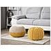 Pouf Giallo / Beige 50 X 35 Cm Conrad - Foto miniatura 15