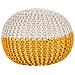 Pouf Giallo / Beige 50 X 35 Cm Conrad - Foto miniatura 24