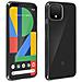 Cover Google Pixel 4 Silicone Morbida / Pellicola Vetro Temperato 9h Trasparente - Foto miniatura 1
