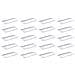 9162762 Set Di 20 Maniglie Adesive Per Mobile, Grigio, Longueur 126mm - Foto miniatura 1