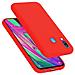 Custodia Compatibile Con Samsung Galaxy A40 In Liquid Rosso - Coperchio Protettivo In Silicone Tpu Flessibile - Foto miniatura 4