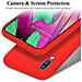 Custodia Compatibile Con Samsung Galaxy A40 In Liquid Rosso - Coperchio Protettivo In Silicone Tpu Flessibile - Foto miniatura 7