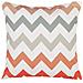 Set Di 2 Cuscini Da Esterno Con Motivo Chevron Multicolore 45 X 45 Cm Lagaro - Foto miniatura 6