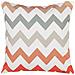 Set Di 2 Cuscini Da Esterno Con Motivo Chevron Multicolore 45 X 45 Cm Lagaro - Foto miniatura 11