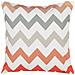 Set Di 2 Cuscini Da Esterno Con Motivo Chevron Multicolore 45 X 45 Cm Lagaro - Foto miniatura 4