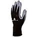 Guanto Da Lavoro In Maglia Di Poliestere E Palmo In Nitrile Nero-grigio Taglia 7 - Ve712gr07 - Foto miniatura 1