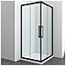 Box Cabina Doccia Angolare Corner Due Ante Scorrevoli Cristallo Temprato - Foto miniatura 2