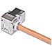 Wirewin Wks Jack Kat6a Stp 90 - Abgewinkelt - Silber - Rj-45 - Weiblich - 10gbase-t - Cat6a (wks Jack Kat6a Stp 90)  - Foto miniatura 1