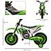 Moto Da Cross Elettrica Per Bambini Da 3-5 Anni - Verde - Foto miniatura 4