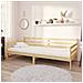 Divano Letto con Materasso 90x200 cm Legno Massello di Pino - Foto miniatura 1