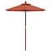 Ombrellone Da Giardino Con Palo In Legno Terracotta 196x231 Cm - Foto miniatura 3