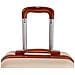 Set 3 Valigie Rigide Berlino Con Ruote Easy Roll Trolley Bagaglio Viaggio Beige - Foto miniatura 2