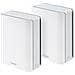 Asus Zenwifi Bd4 (2-pack Euuk) Dual-band (2.4 Ghz/5 Ghz) Wi-fi 7 (802.11be) Bianco Interno - Foto miniatura 2